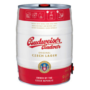 Budweiser Budvar světlý ležák 5l soudek