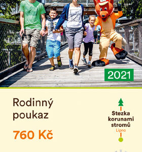 Rodinný poukaz Stezka korunami stromů