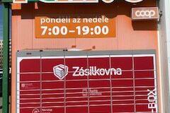 Výdejní boxy u Prodejny TERNO Prachatice